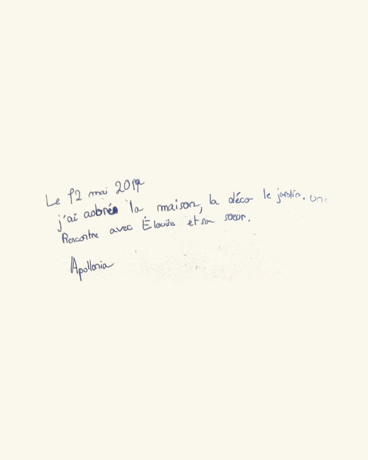 J’ai adoré la maison, la déco, le jardin. Une ;) Rencontre avec Éloïse et sa sœur. — Apollonia